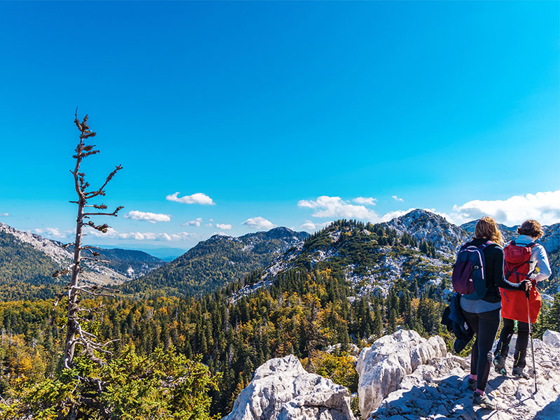 Wandern im Gebirge